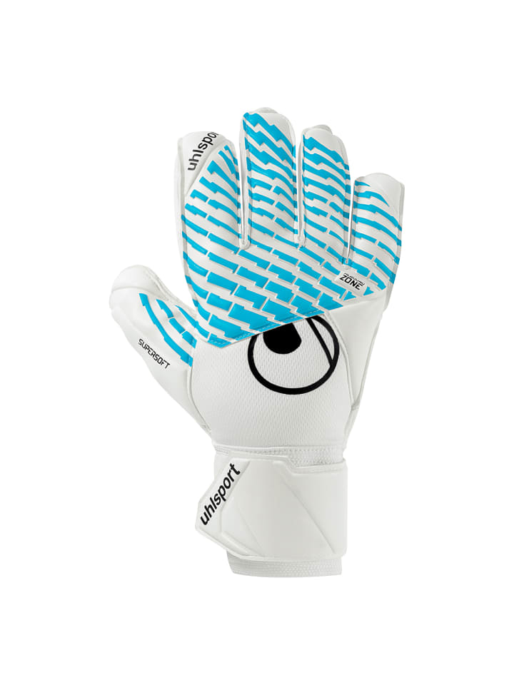 

Uhlsport Вратарские перчатки FM Cybertec Supersoft белого/синего/черного цвета