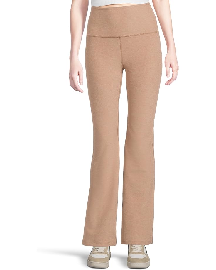 

Брюки Beyond Yoga Spacedye Practice Bootcut Pants, цвет Desert Sand Heather