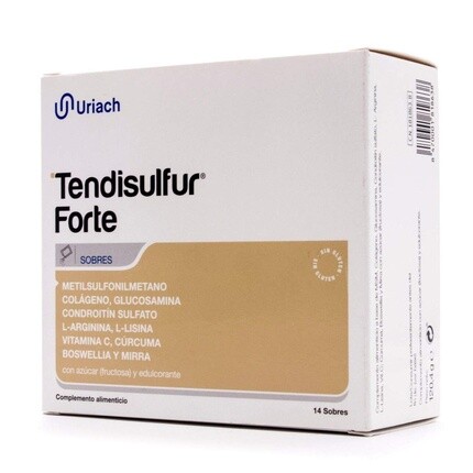

Тендисульфур Форте 14 пакетиков ‎Uriach Medical