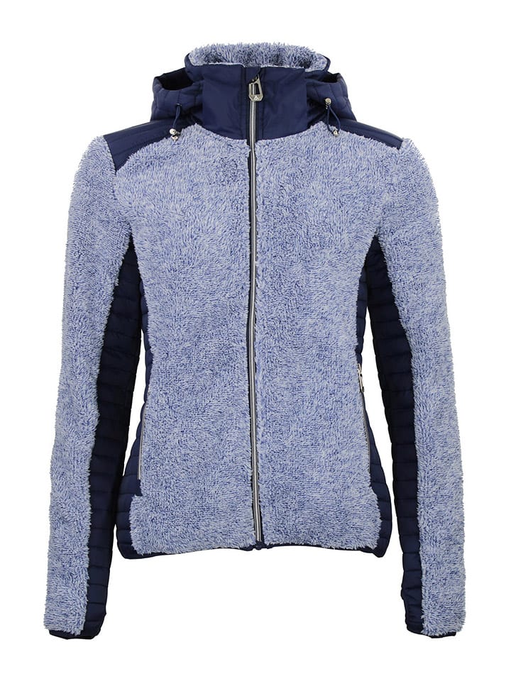 

Peak Mountain Флисовая куртка "Амарант" синего цвета