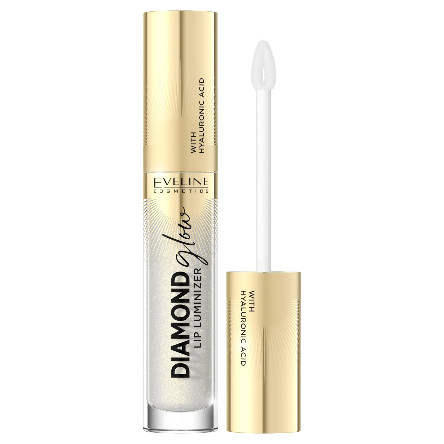 

Блеск для губ с гиалуроновой кислотой 07 Eveline Cosmetics Diamond Glow, 4,5 мл