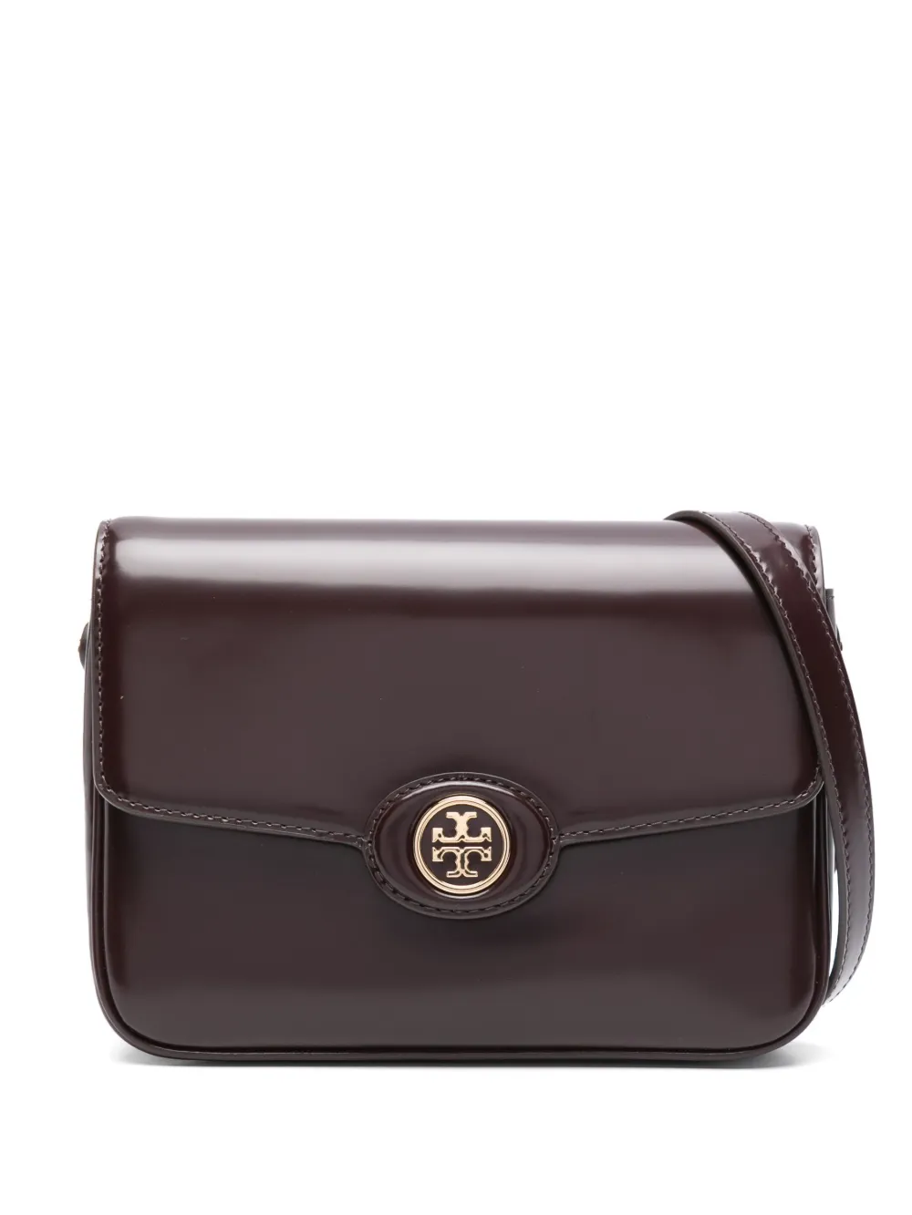 

Сумка на плечо Crosshatched Tory Burch, красный