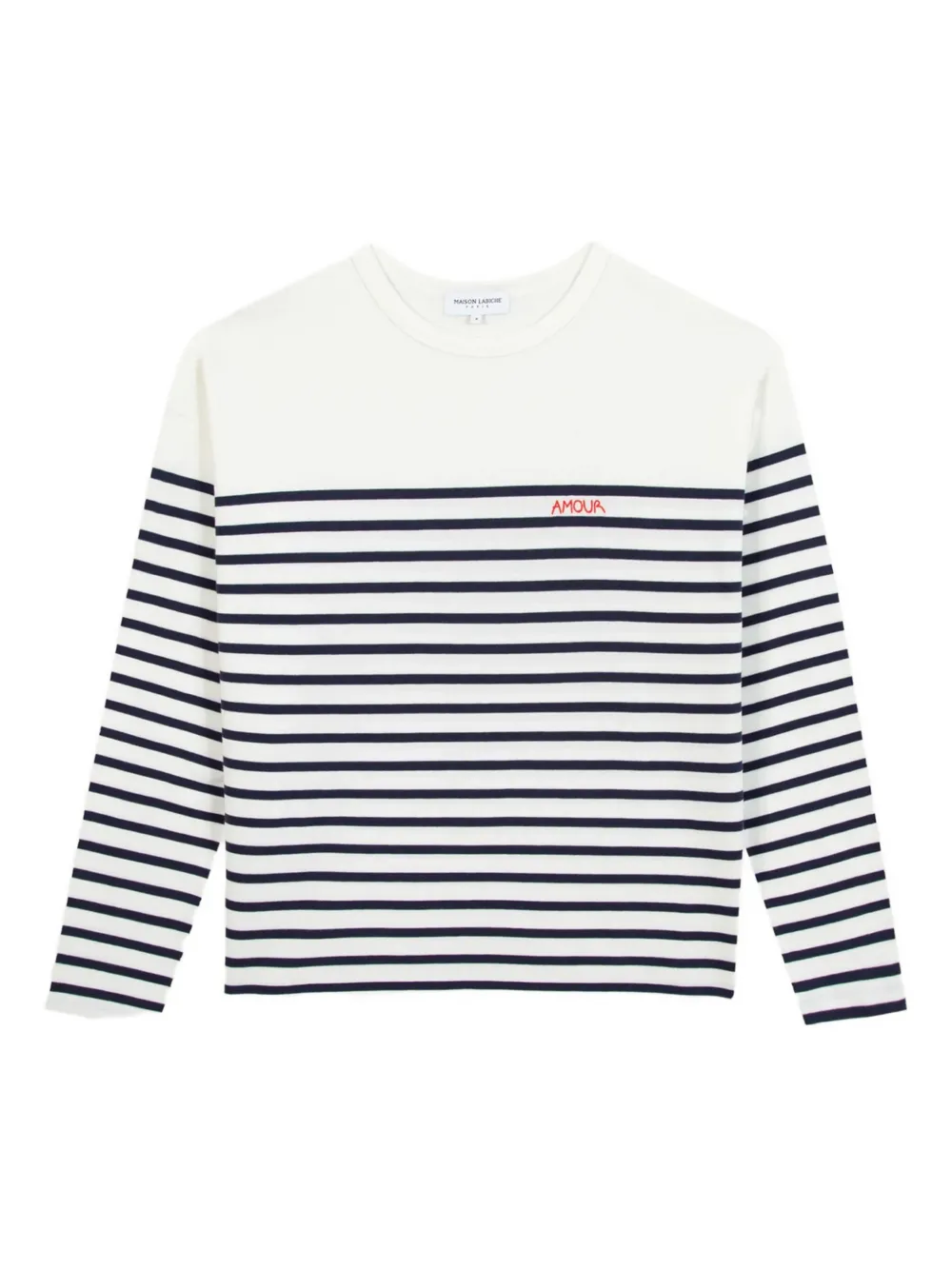 

Футболка Montpar в полоску Maison Labiche, белый