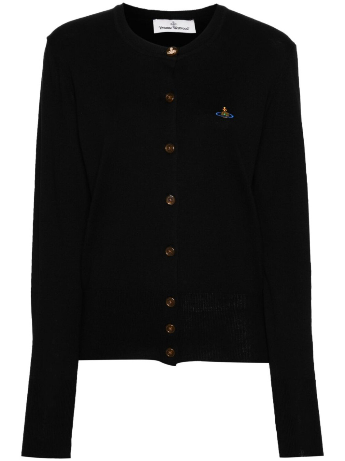 

Vivienne Westwood кардиган Bea с логотипом Orb, черный