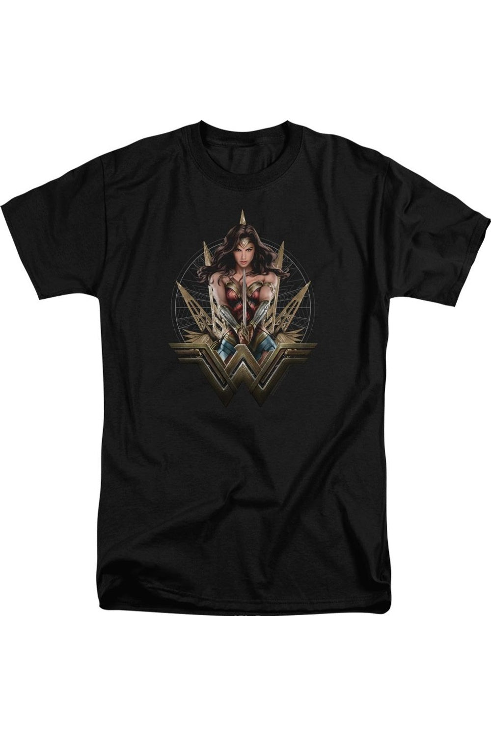 

Футболка с коротким рукавом для взрослых Wonder Woman Movie Wonder Blades, черный