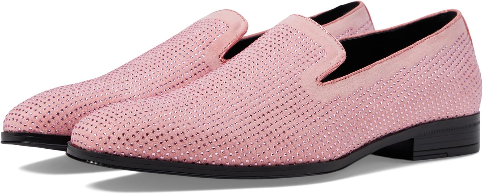 

Лоферы Stacy Adams Suave Rhinestone Slip-On, цвет Blush Pink