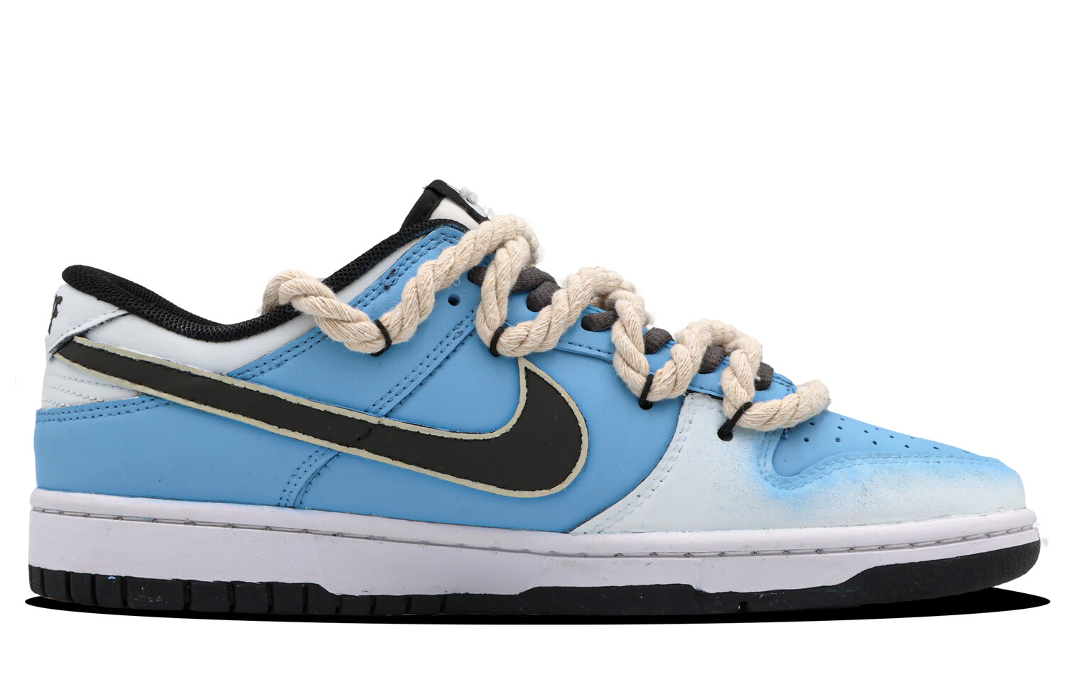 

Кроссовки Nike Dunk Skateboard Shoes Men Low-Top Blue White, Синий, Кроссовки Nike Dunk Skateboard Shoes Men Low-Top Blue White