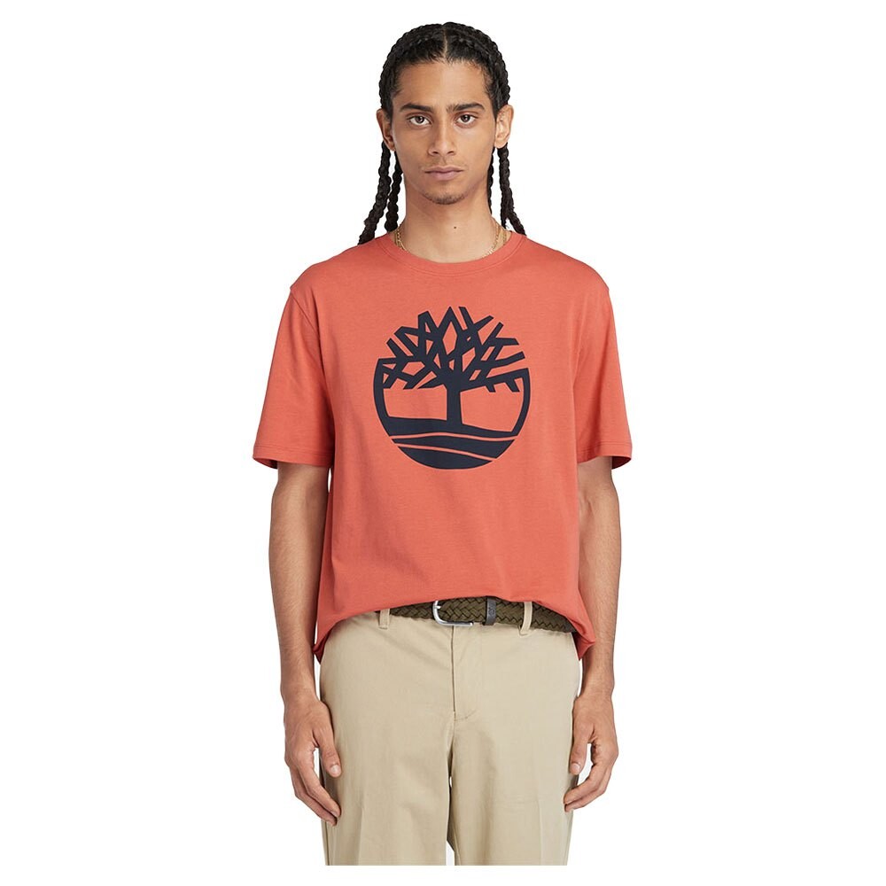 

Футболка с коротким рукавом Timberland Kennebec River Tree Logo, оранжевый