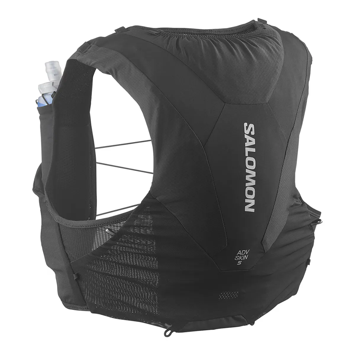 

Жилет для бега Salomon ADV SKIN 5 Unisex с бутылками в комплекте, черный
