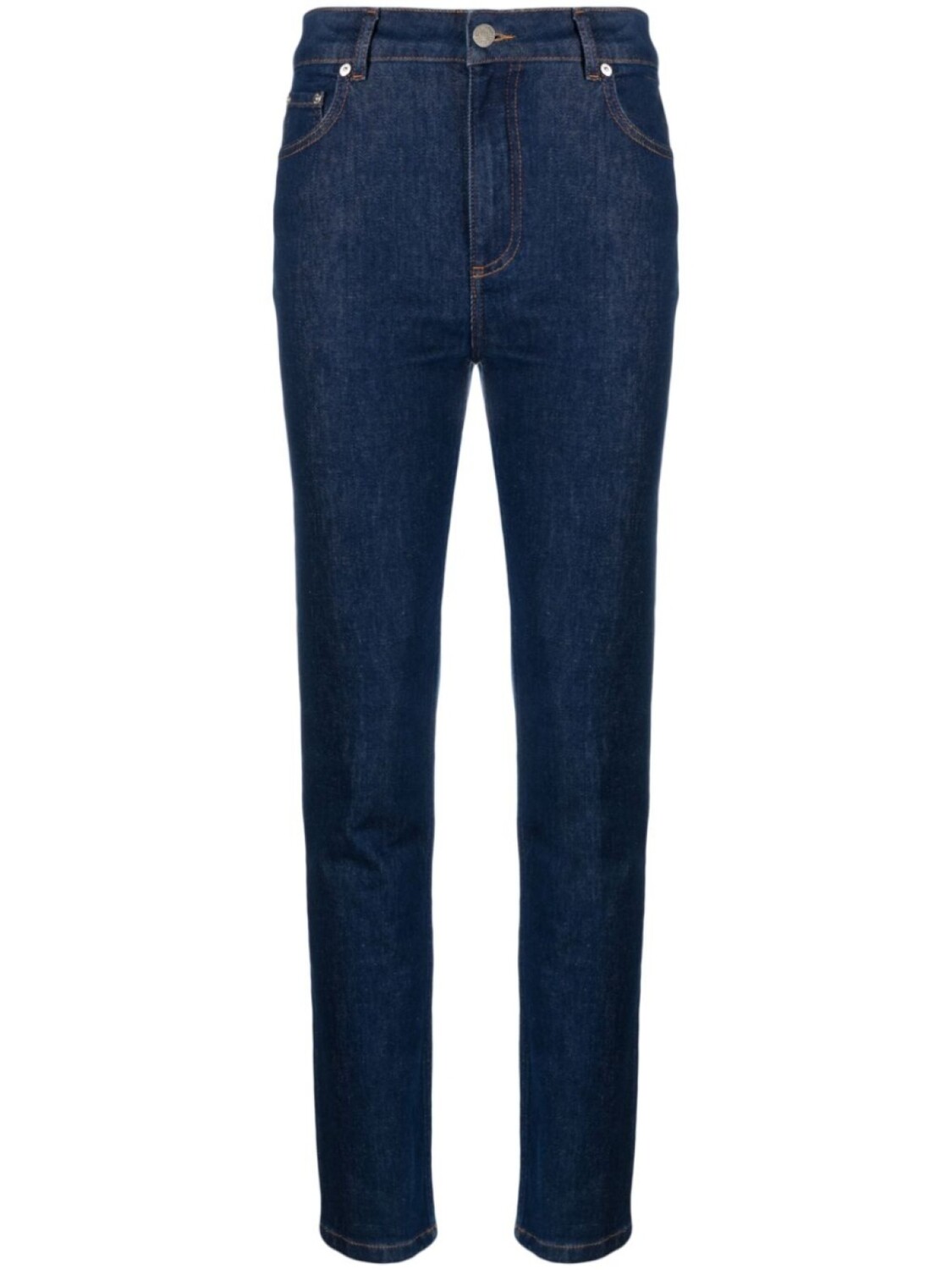 

MOSCHINO JEANS джинсы скинни с завышенной талией, синий