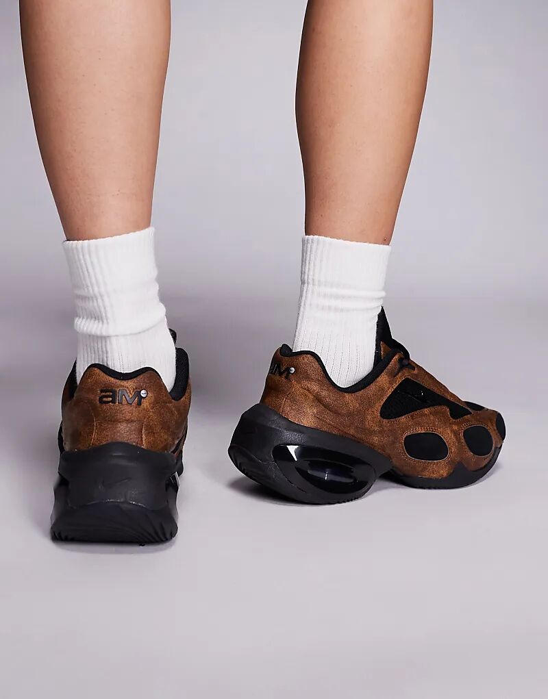 Кроссовки Nike Air Max Muse коричневого и черного цветов — фото 3