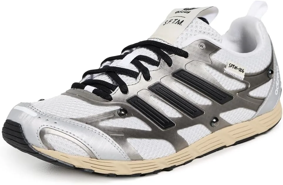 Мужские кроссовки Adidas x SFTM Adizero PR, серебряный