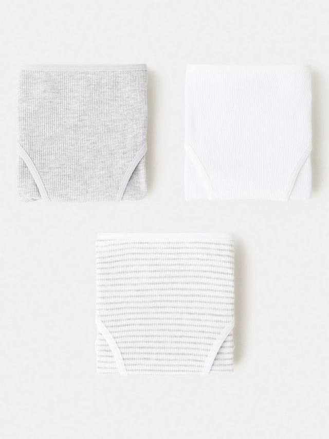 

Детские трусики из хлопка Mango, Pack of 3, Light Grey