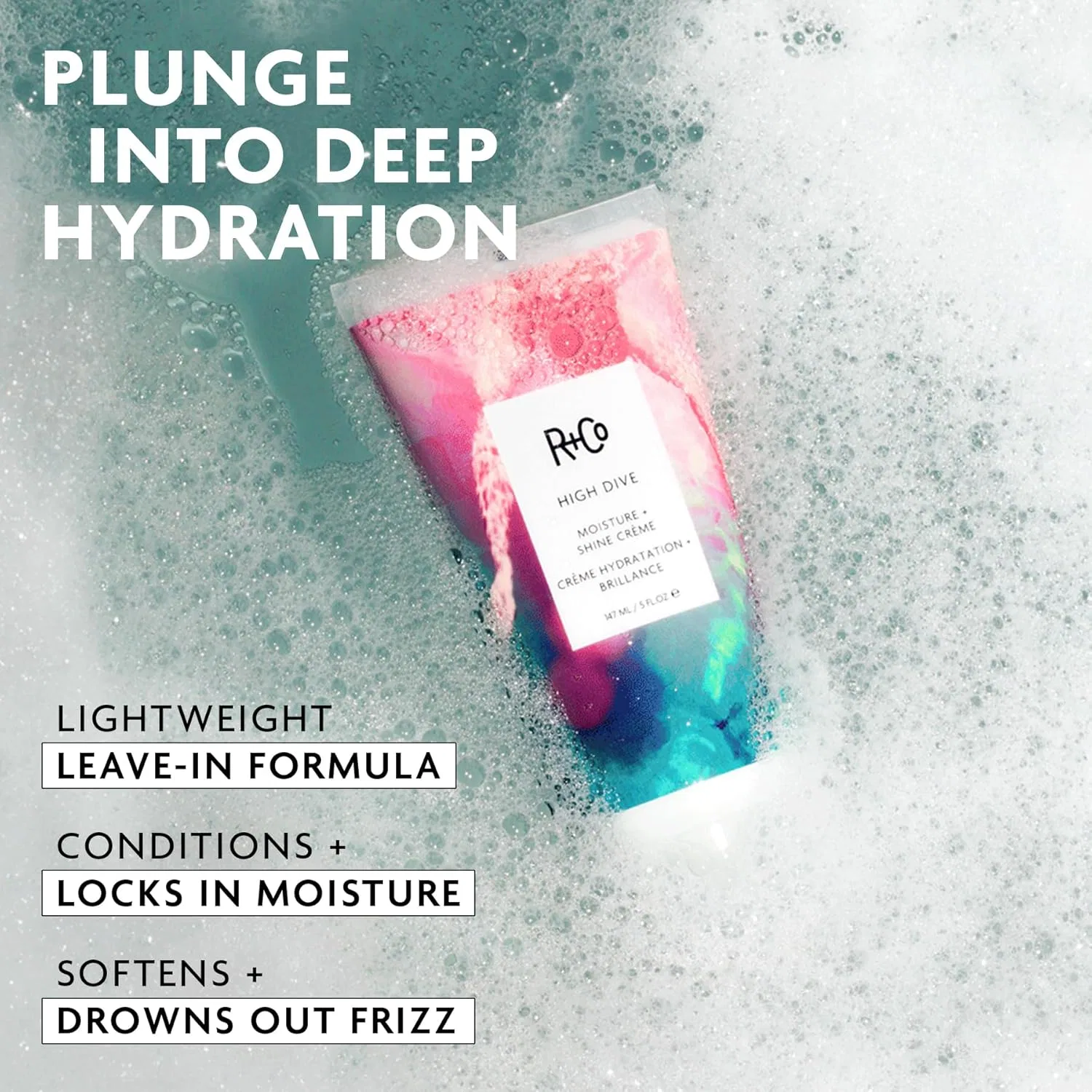 Увлажняющий и придающий блеск крем «High Dive Moisture + Shine Crème» от R+Co R+Co — фото 3