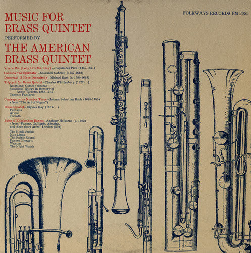 

CD диск American Brass Quintet: Music for Brass Quintet