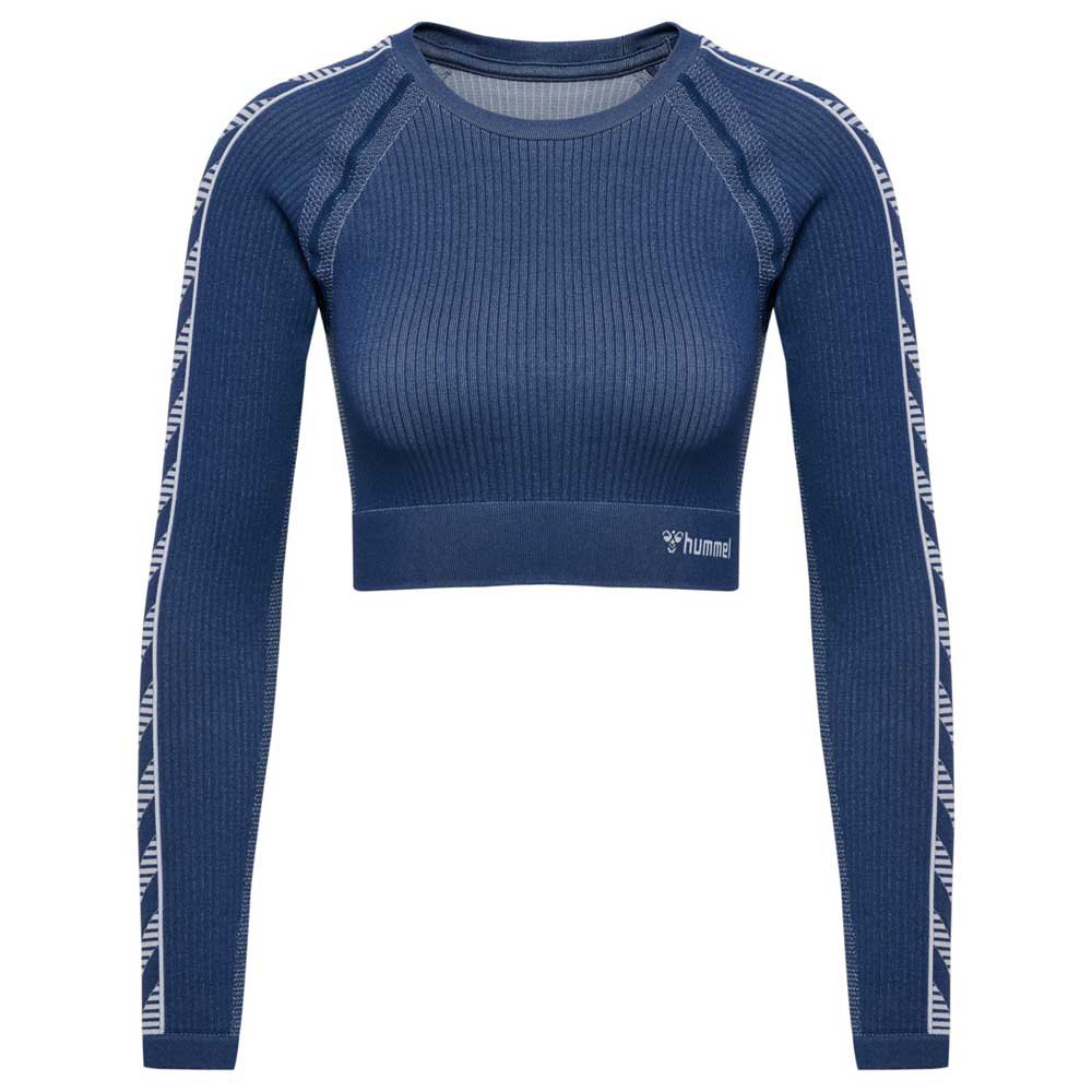 

Футболка с длинным рукавом Hummel Blaze Seamless, синий