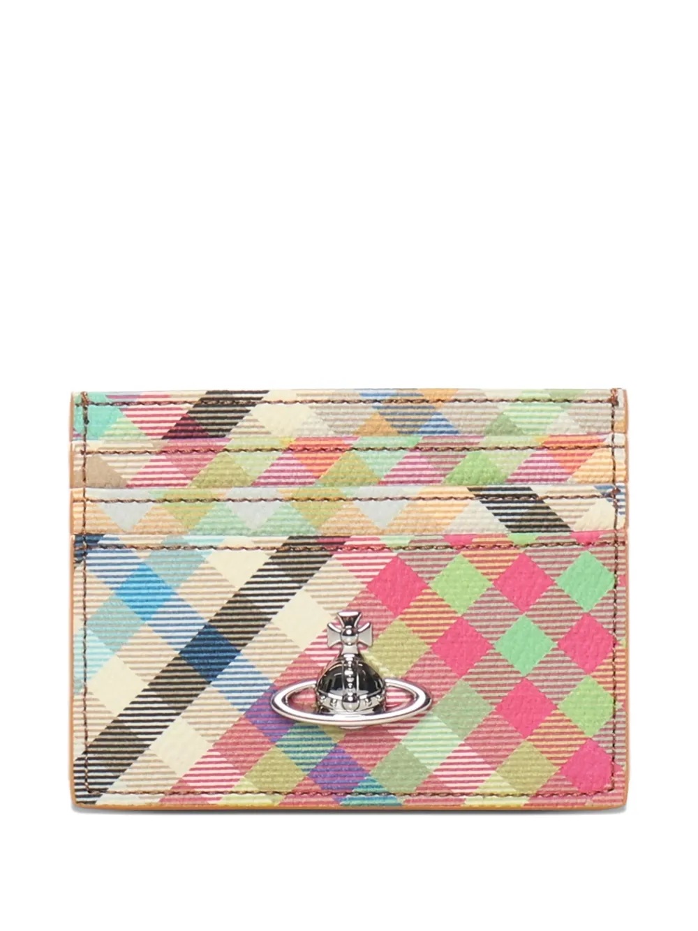 

Держатель для карт с табличкой Orb Vivienne Westwood, бежевый