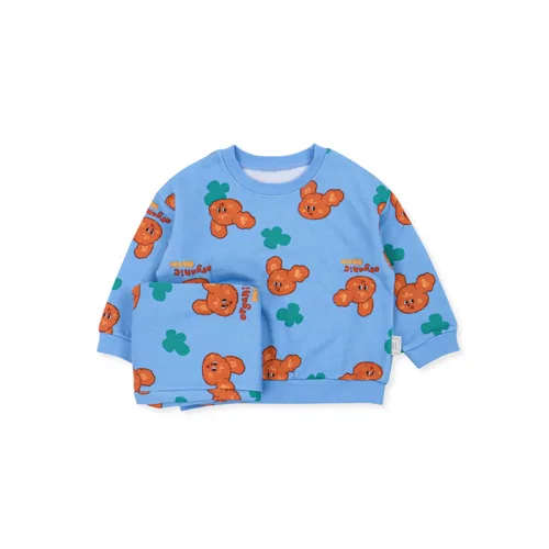 Детский костюм Choco Poodle Toddler Long Soy Jersey ORGANICMOM, белый