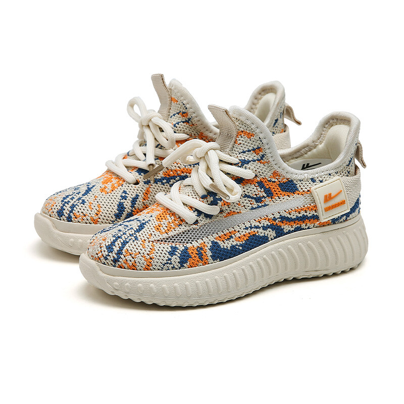 Кроссовки WARRIOR Kids Lifestyle Shoes Kids Low-top Orange, бежевый — фото 3