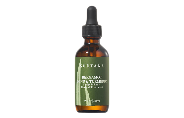 Лосьон-сыворотка SUDTANA Bergamot Mint & Turmeric для укрепления волос, 30 мл — фото 3