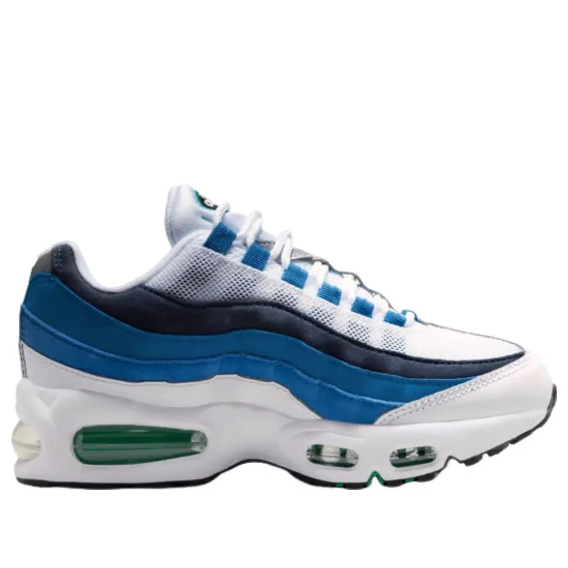 Кроссовки Nike Air Max 95 Big Bubble 'Slate' IU7899-100, синий — фото 2