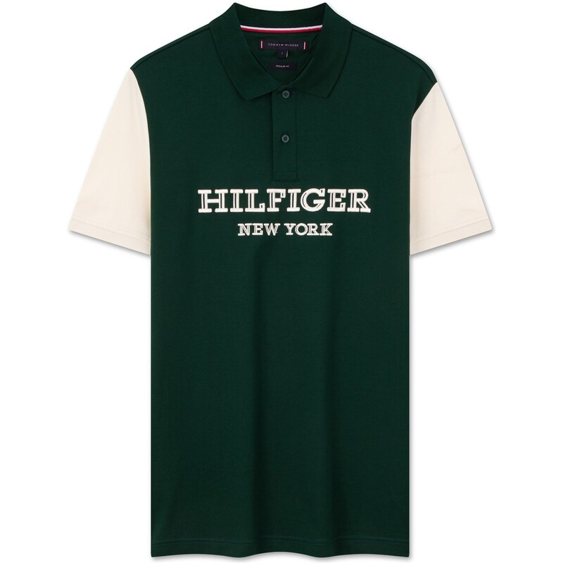 

Рубашка поло мужская Tommy Hilfiger, зеленый/белый