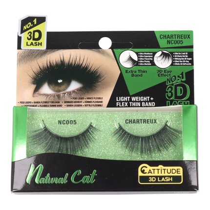 

Natural Cat Lash Chartreux - Накладные ресницы Ebin New York