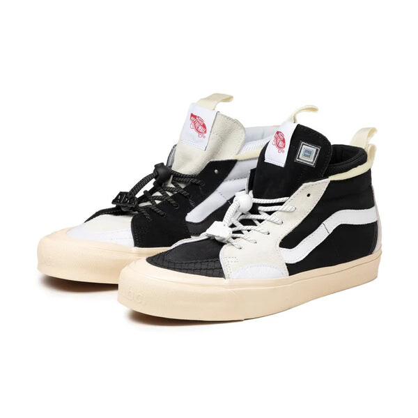 Кроссовки vault x advisory board crystals sk8-hi ext 'black white' Vans, черный — фото 2