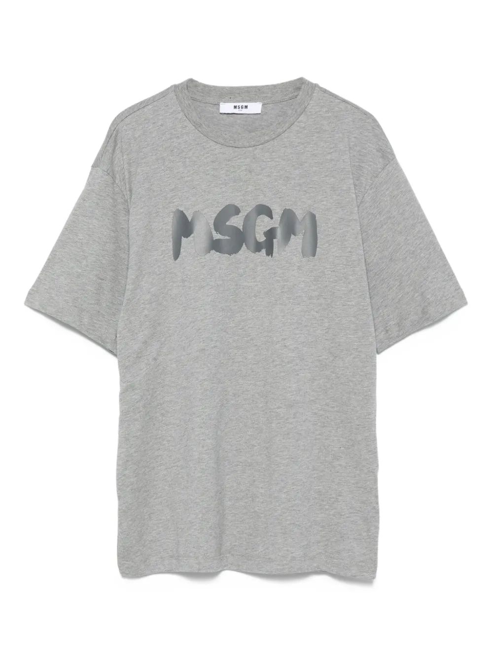

Футболка с логотипом MSGM Kids, серый