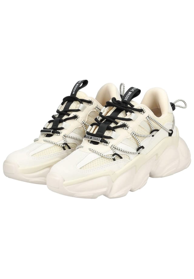 Кроссовки из искусственной кожи/текстиля Steve Madden, бежевый — фото 4