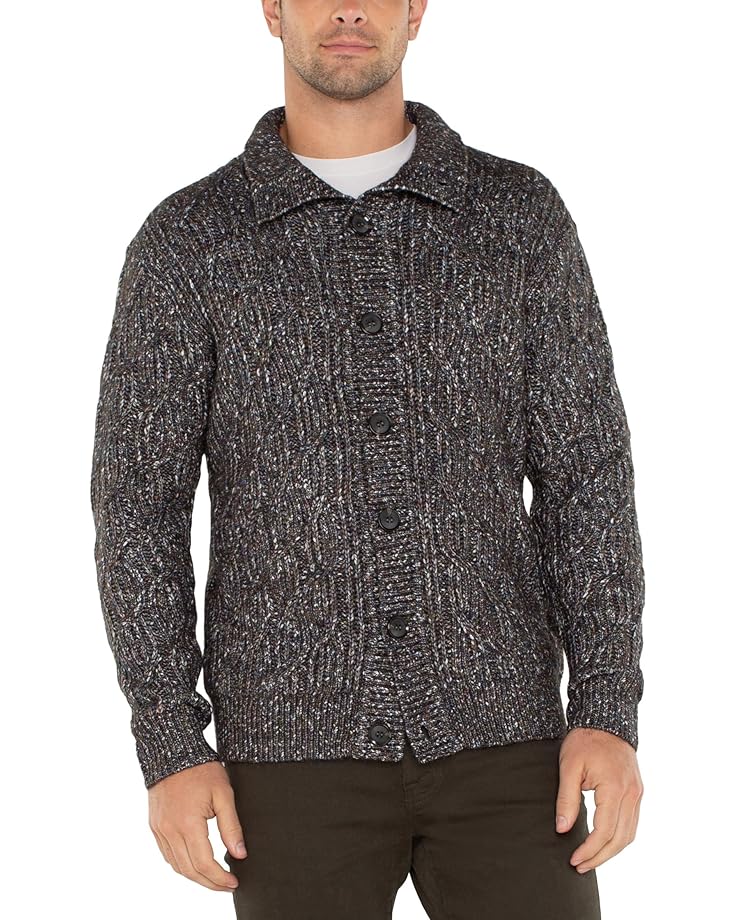 

Свитер Liverpool Los Angeles Button Cardigan Sweater, цвет Olive Multi