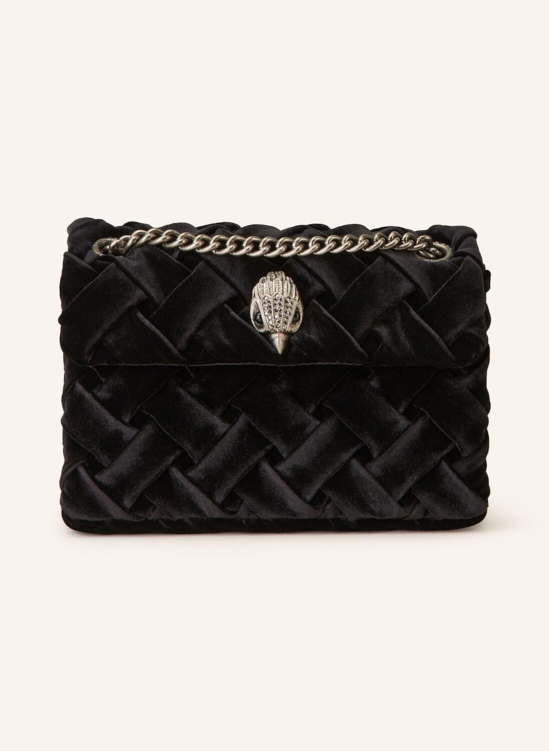 

Сумка через плечо mini kensington с драгоценными камнями KURT GEIGER, черный