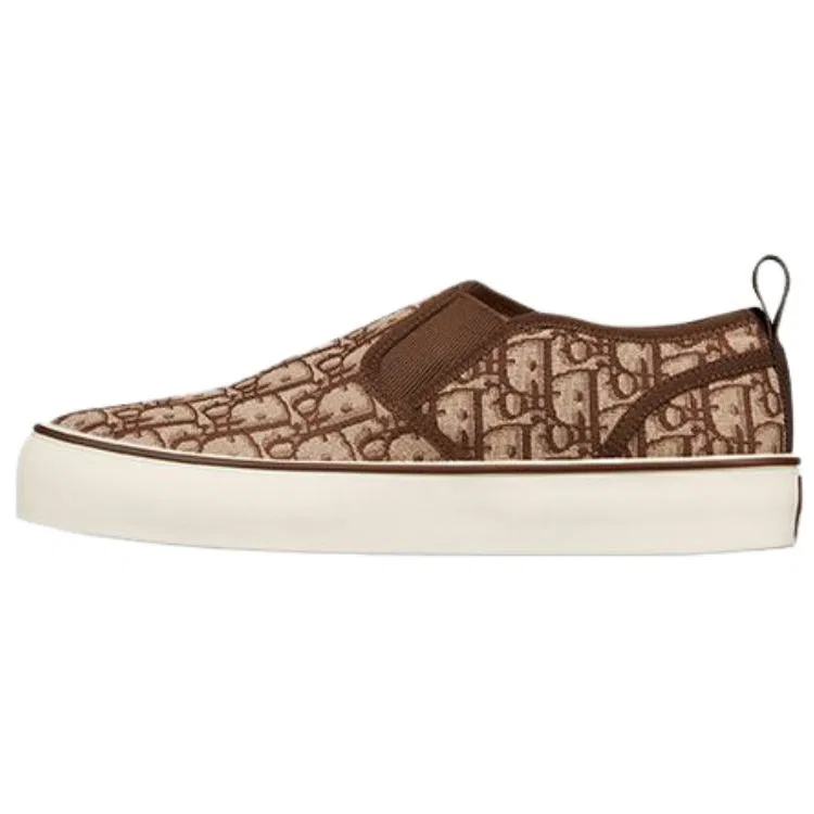 Кеды из парусины Saltwind Low top DIOR коричневые