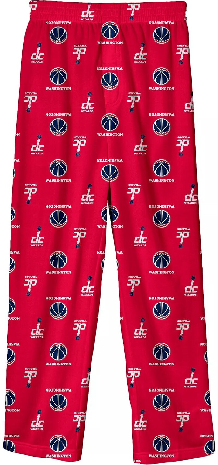 

Outerstuff Youth Washington Wizards Team Цветные красные брюки с принтом