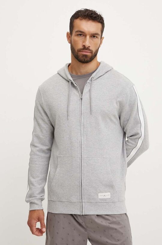 

Хлопковая толстовка для отдыха Tommy Hilfiger, серый