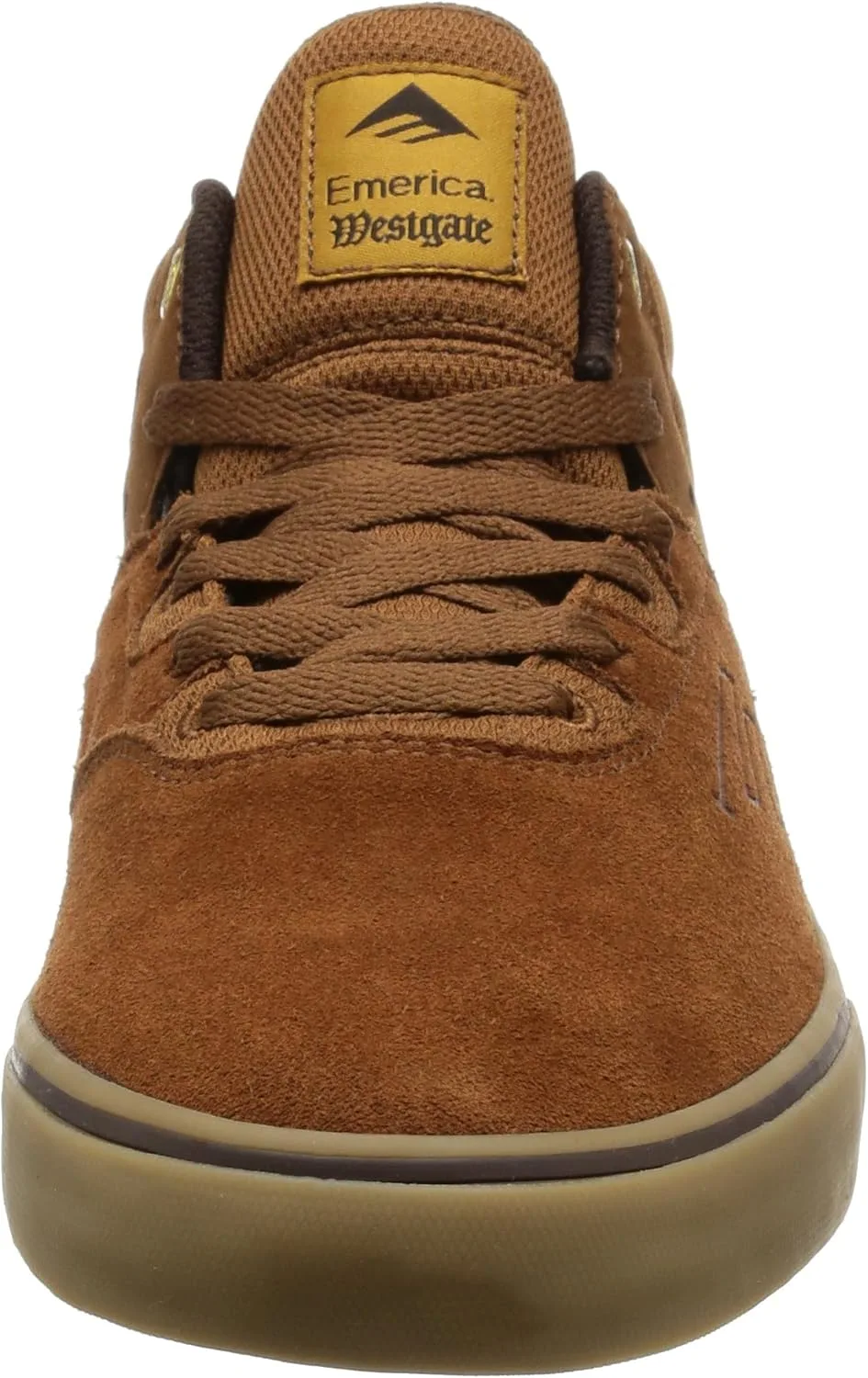 Мужские кроссовки для скейтборда Emerica Westgate Mid Vulc, коричневый — фото 2