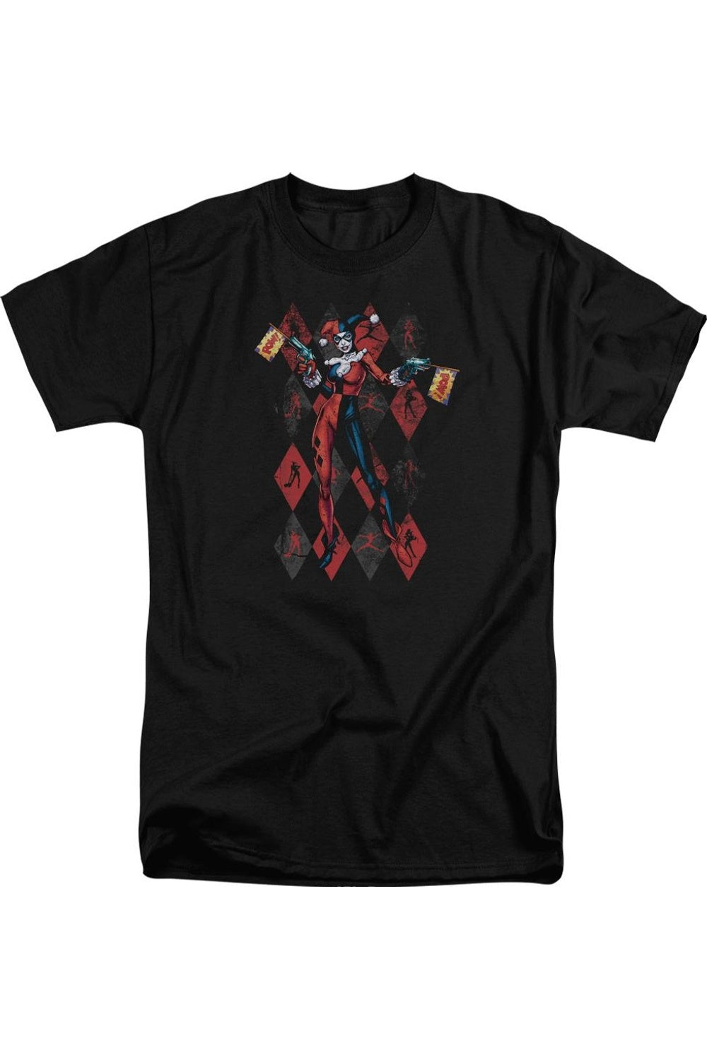 

Футболка Batman Pow Pow с коротким рукавом для взрослых Gildan, черный