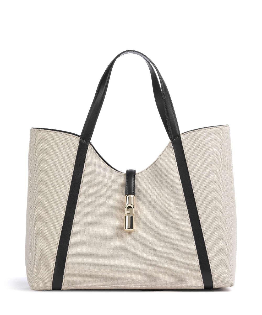 

Текстильная сумка-шоппер Goccia XL Furla, мультиколор