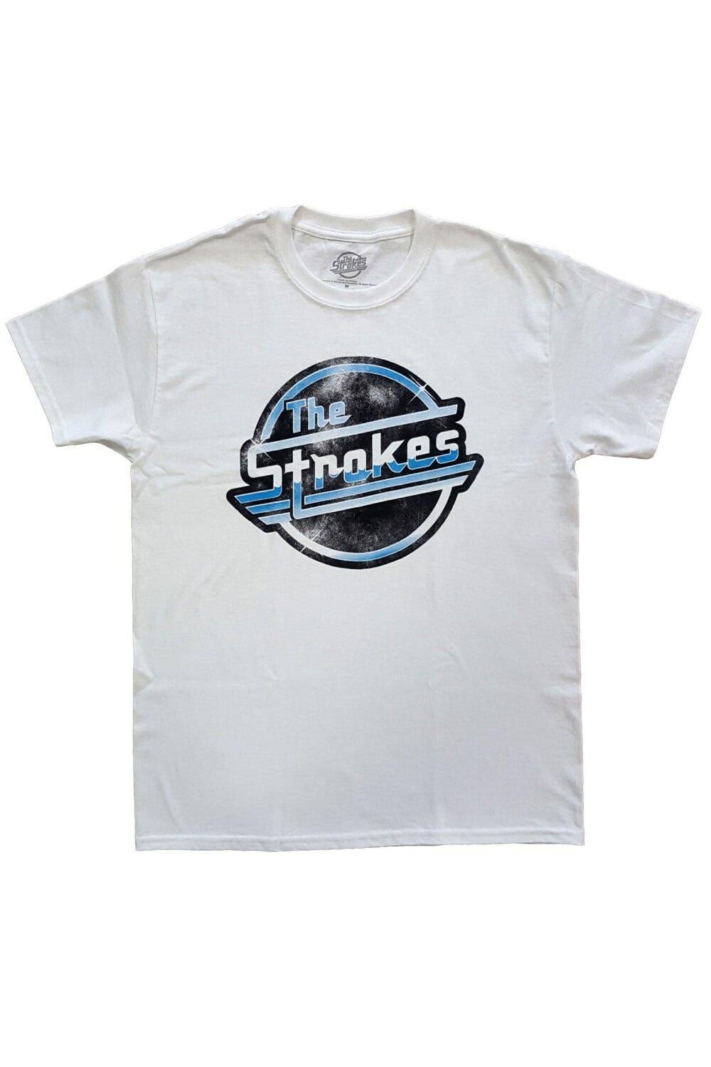 

Футболка OG Magna с потертостями The Strokes, белый