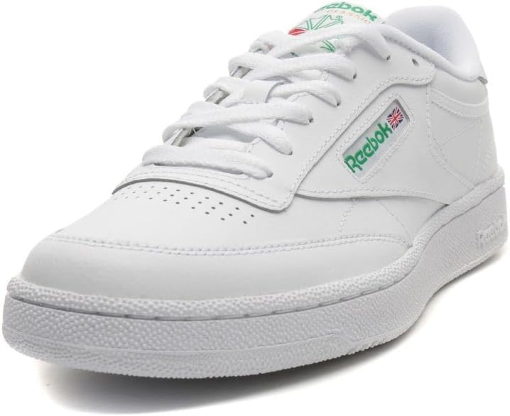 Женские кроссовки Reebok Club C 85 Classic на шнуровке, белый — фото 3