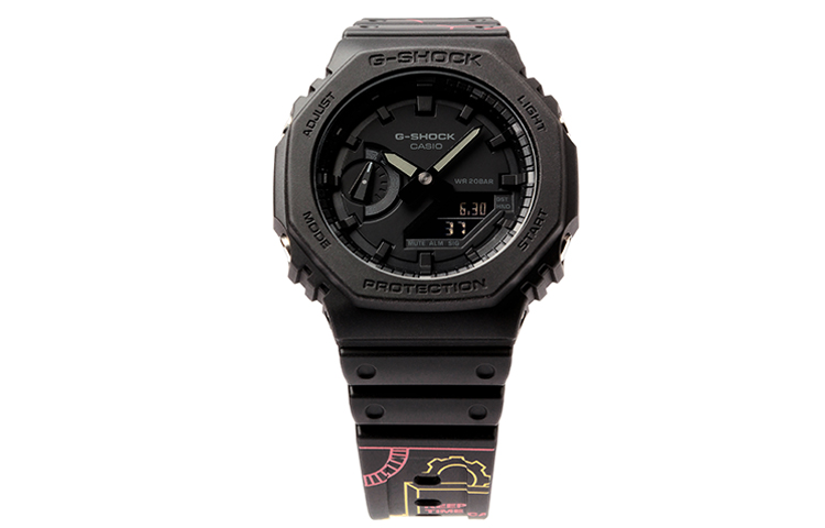 

G SHOCK Rural Oak QQ 20-летие Кварцевые часы Мужские часы Черный циферблат CASIO