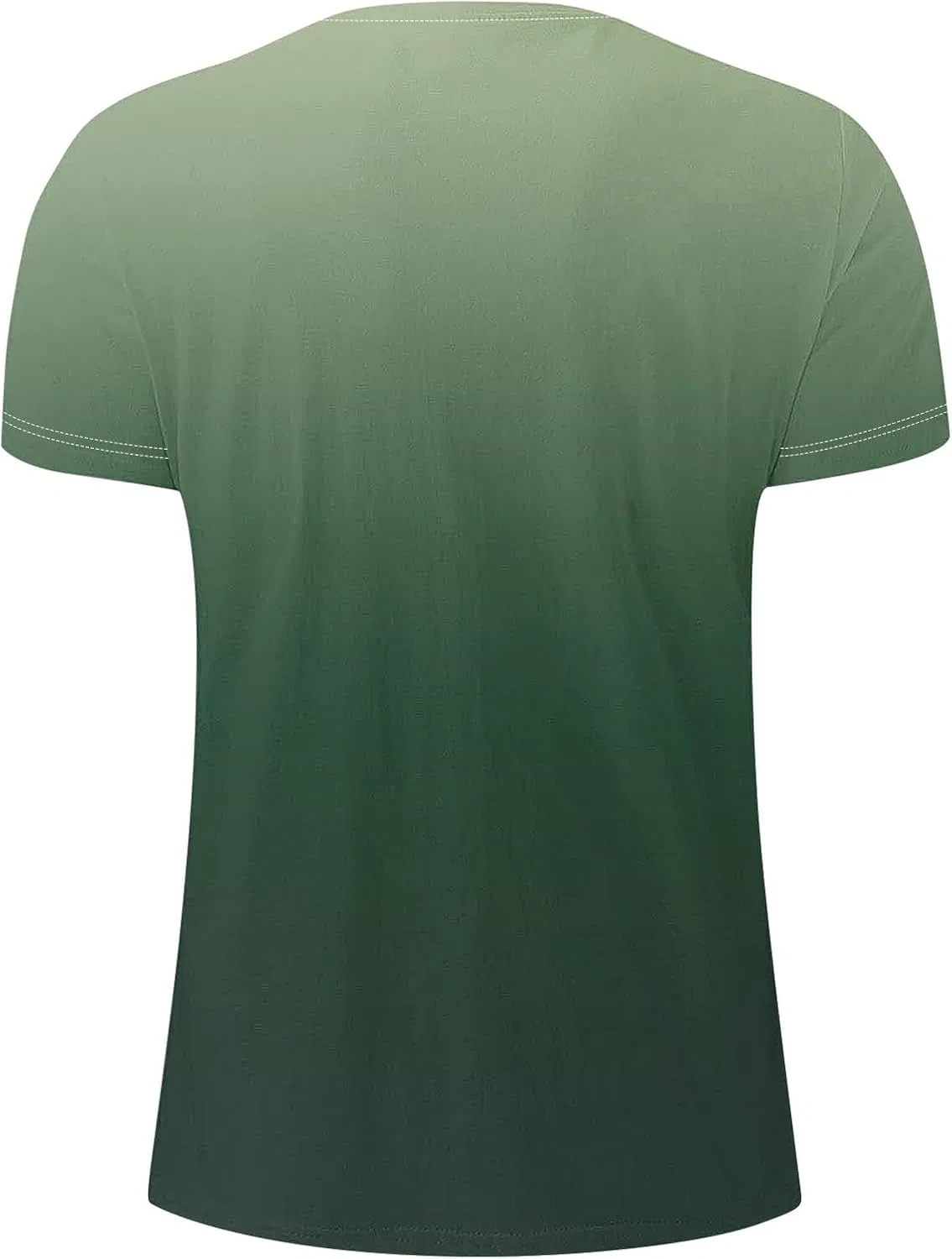 Футболка оверсайз с графическим принтом, Gradient Color, Athletic, #F11-green — фото 2