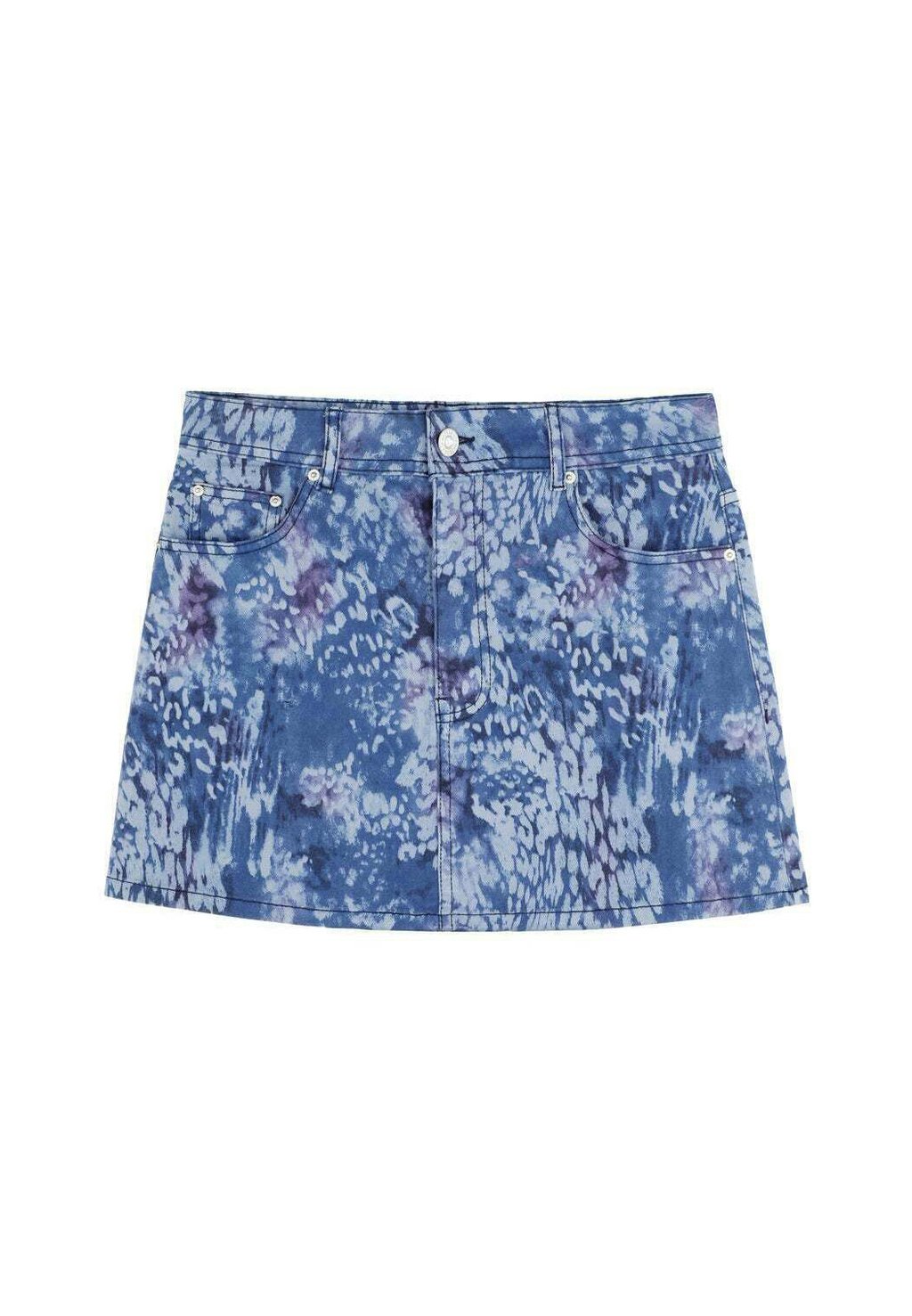 

Джинсовая юбка PRINT - A-line skirt Scalpers, синий