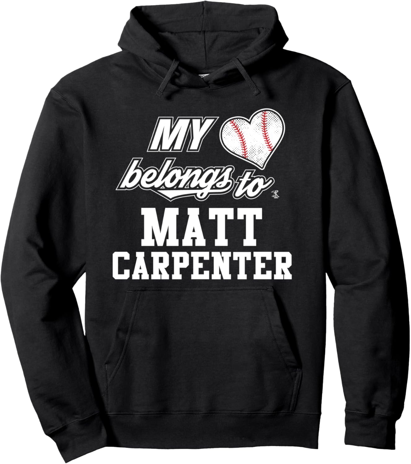 

Худи Matt Carpenter Game Day Ballpark Mvp, черный
