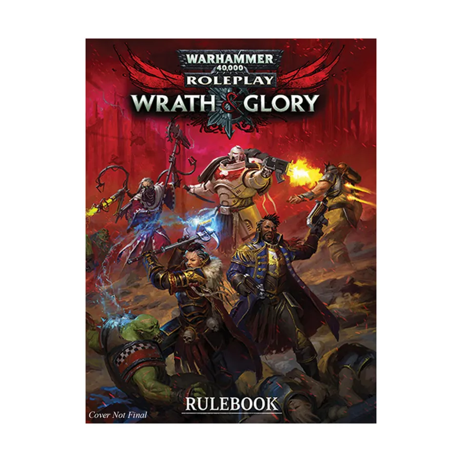 

Wrath & Glory Core Rulebook (Revised Edition), Warhammer 40,000 RPG (Cubicle Seven), твердый переплет