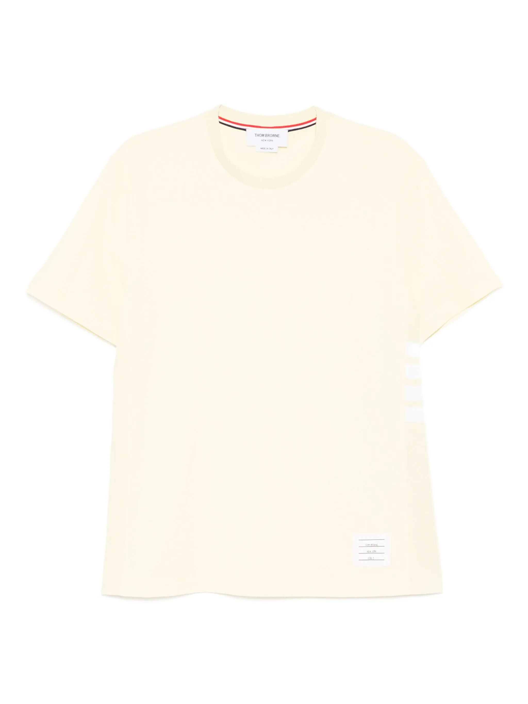 

Футболка с круглым вырезом Thom Browne, желтый