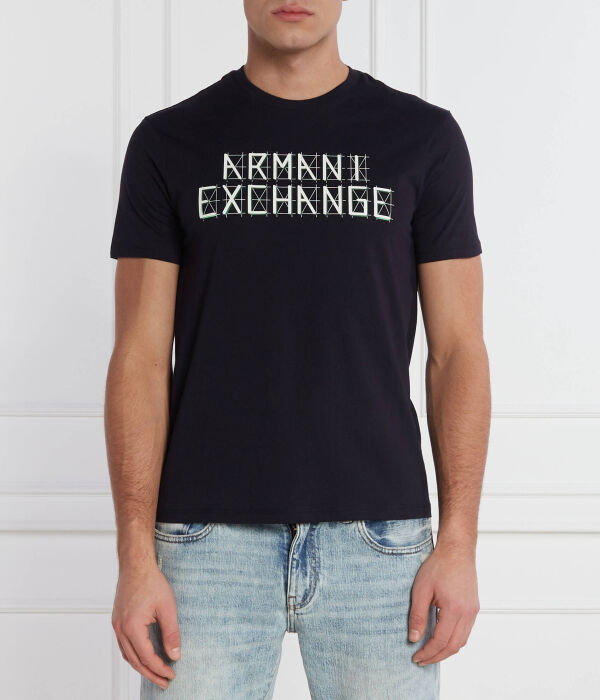 

Футболки Regular fit Armani Exchange, синий
