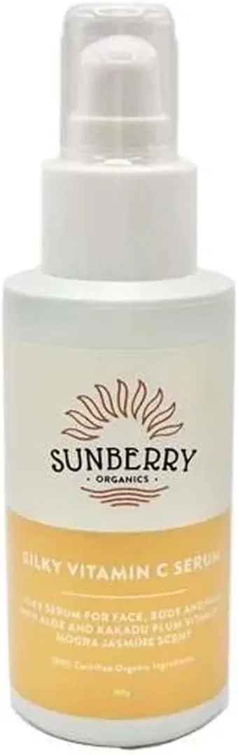 Сыворотка — Для лица и тела с витамином C, Sunberry Organics, 100 г
