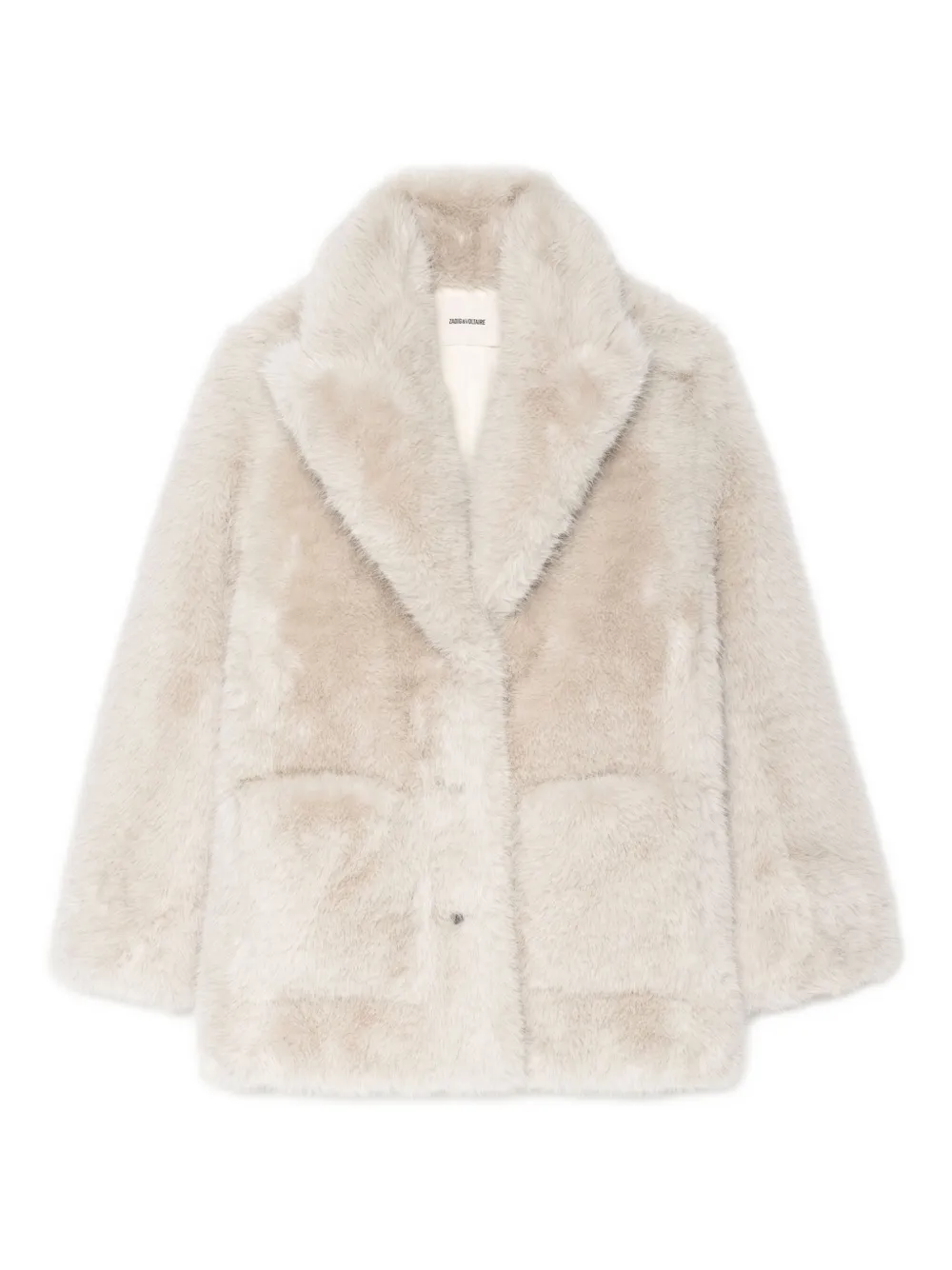 

Пальто с воротником-шалькой Zadig&Voltaire, нейтральный