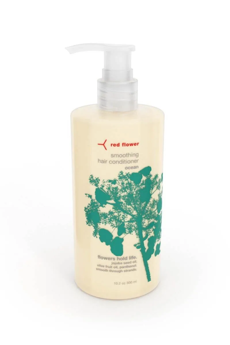 Набор Red Flower Ocean Hydrating Hair Wash & Ocean Smoothing Hair Conditioner Set - питательный дуэт для мягких, увлажненных и здоровых волос., Red — фото 3